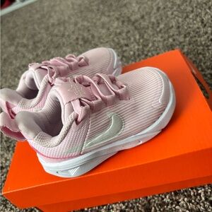 Nike Kids Light Pink Sneakers